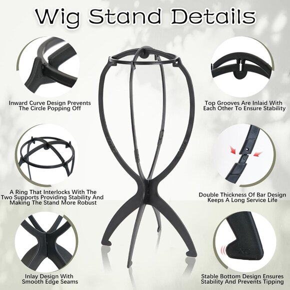 Hat or Wig Display Stand (NWOT) - Picture 4 of 9